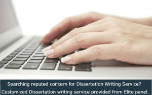 Dissertation Writing Service Help from Reputed Concern