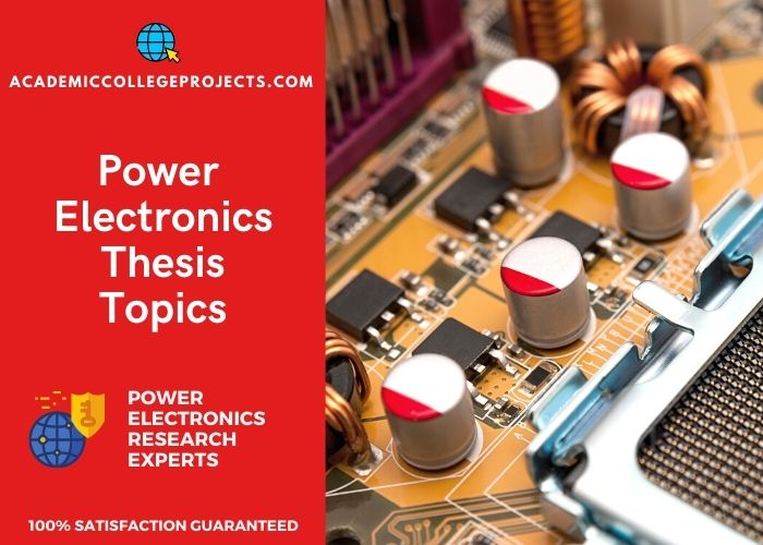 electronics thesis ideas