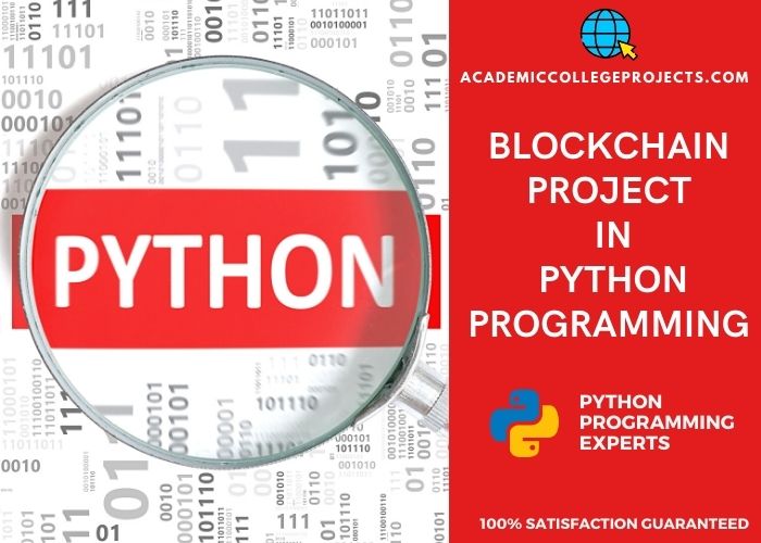 How to develop blockchain project in python programming