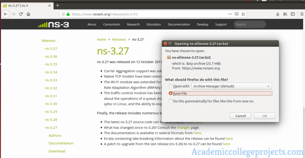 Download Ns-3.7