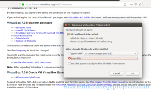 Link to Download Oracle VM Virtual Box