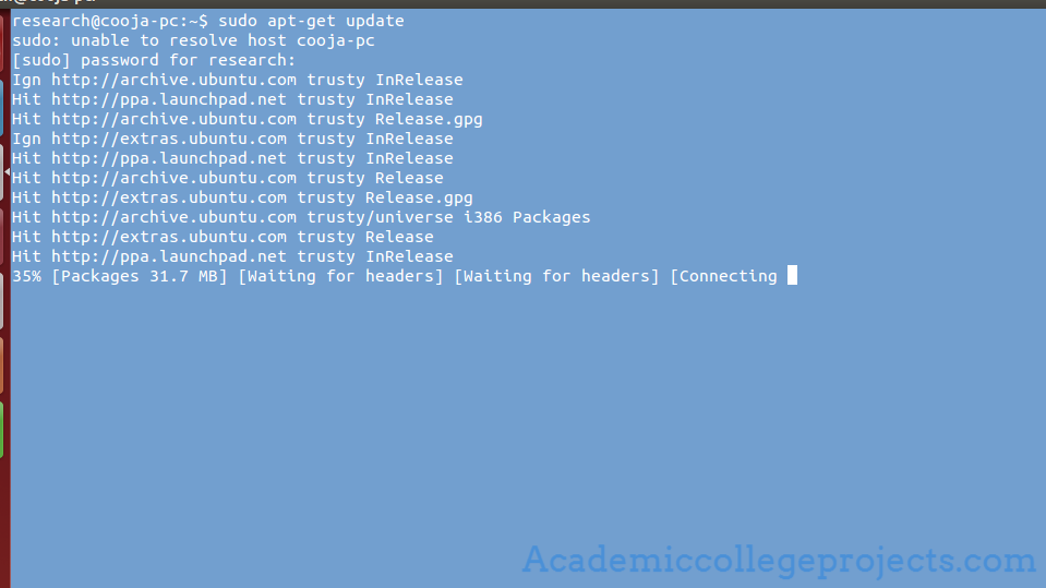 Updating Ubuntu Database